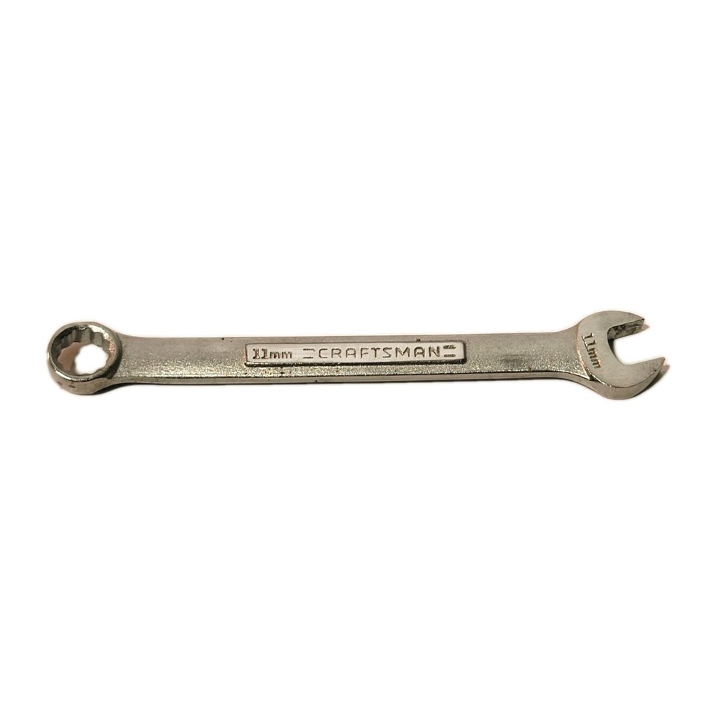Craftsman Combination Crome Wrench 11mm Metric 42915  -VV- 12 Point USA